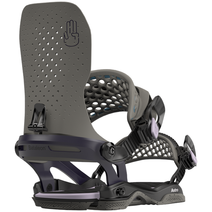 Bataleon Astro Asymwrap Snowboard Bindings 2025 Plum
