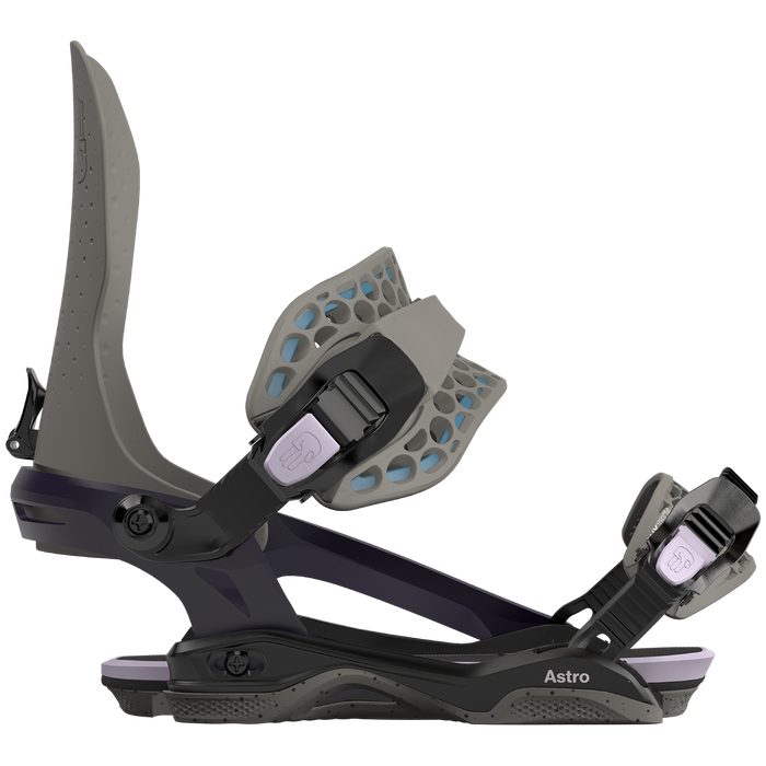 Bataleon Astro Asymwrap Snowboard Bindings 2025 Plum