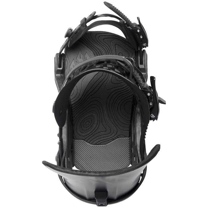 Jones Apollo Snowboard Bindings 2024 Stealth Black