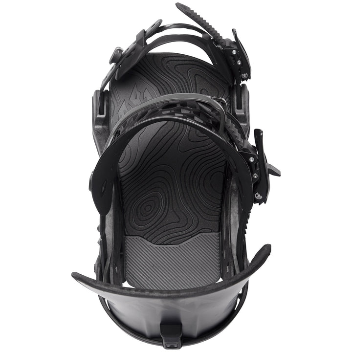 Jones Apollo Snowboard Bindings 2024 Stealth Black