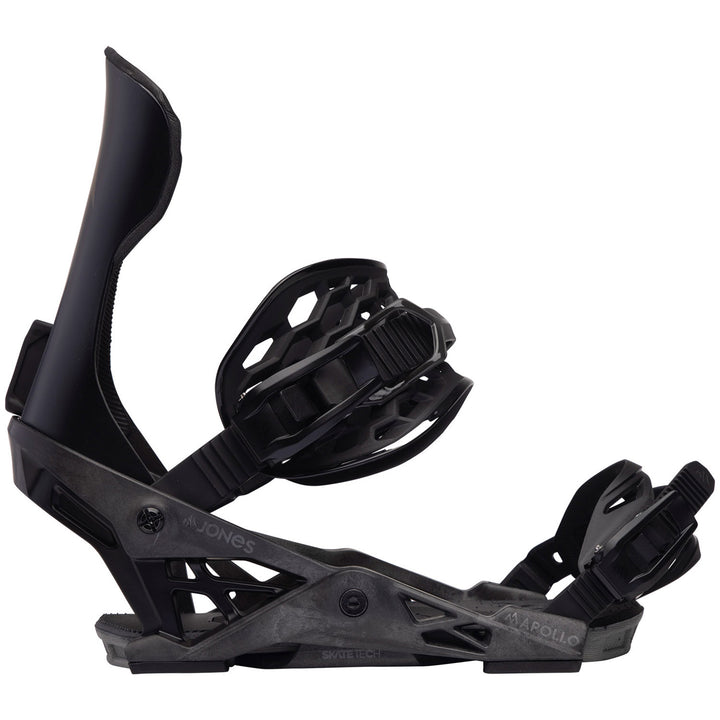Jones Apollo Snowboard Bindings 2024 Stealth Black