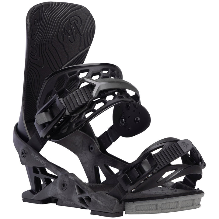 Jones Apollo Snowboard Bindings 2024 Stealth Black