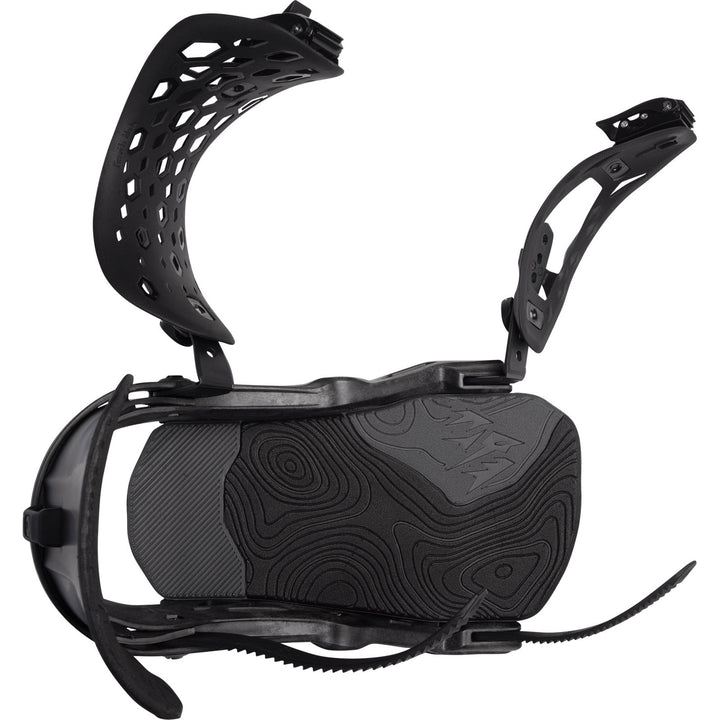 Jones Apollo Snowboard Bindings 2024 Stealth Black