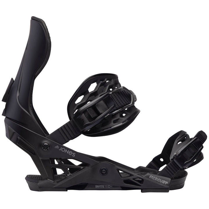 Jones Mercury Snowboard Bindings 2024 Eclipse Black