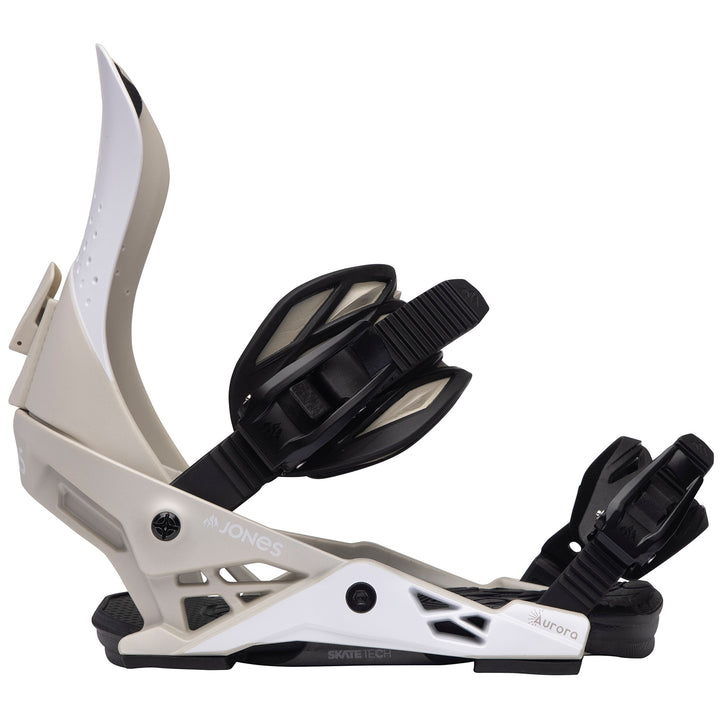 Jones Aurora Snowboard Bindings - Women's 2024 White Mineral