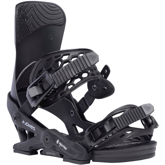 Jones Equinox Snowboard Bindings - Women's 2024 Eclipse Black