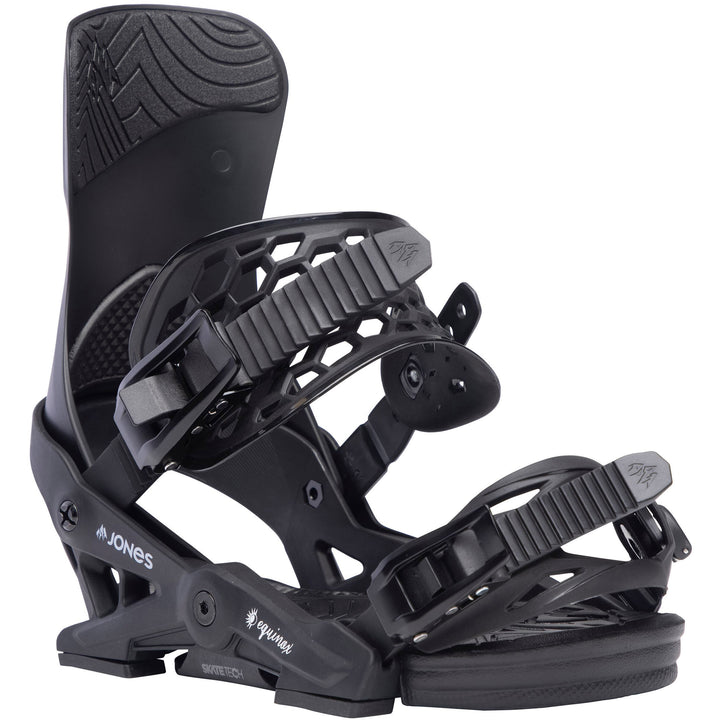 Jones Equinox Snowboard Bindings - Women's 2024 Eclipse Black