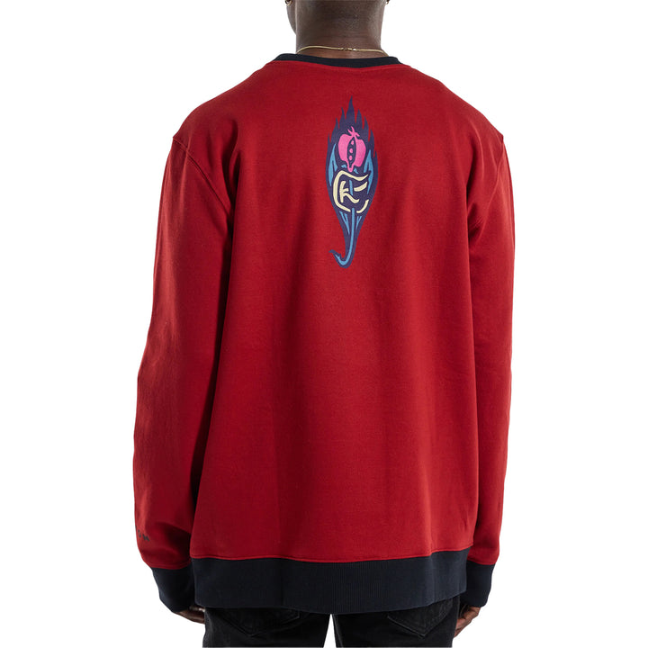 Burton 1995 Kelly Air Crew Sweatshirt - Men's Sun Dried Tomato