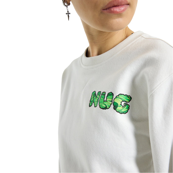 Burton 2011 Nug Crew Sweatshirt - Men's Stout White