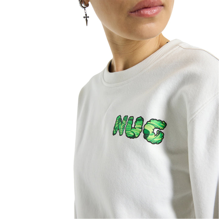 Burton 2011 Nug Crew Sweatshirt - Men's Stout White