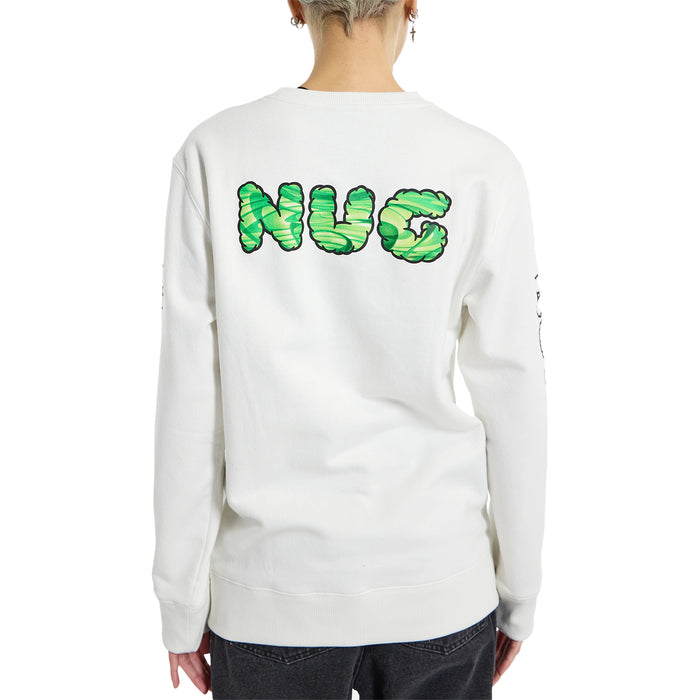 Burton 2011 Nug Crew Sweatshirt - Men's Stout White