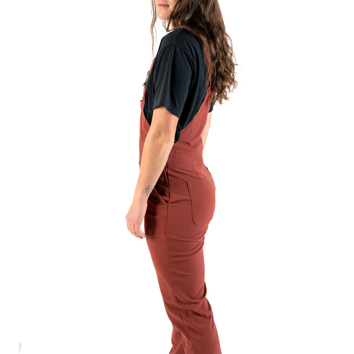 Wild Rye Elorie Technical Overalls - Women's Mahogany