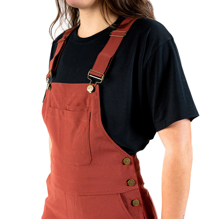Wild Rye Elorie Technical Overalls - Women's Mahogany