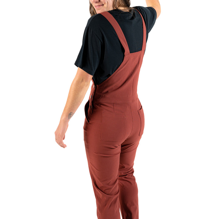 Wild Rye Elorie Technical Overalls - Women's Mahogany