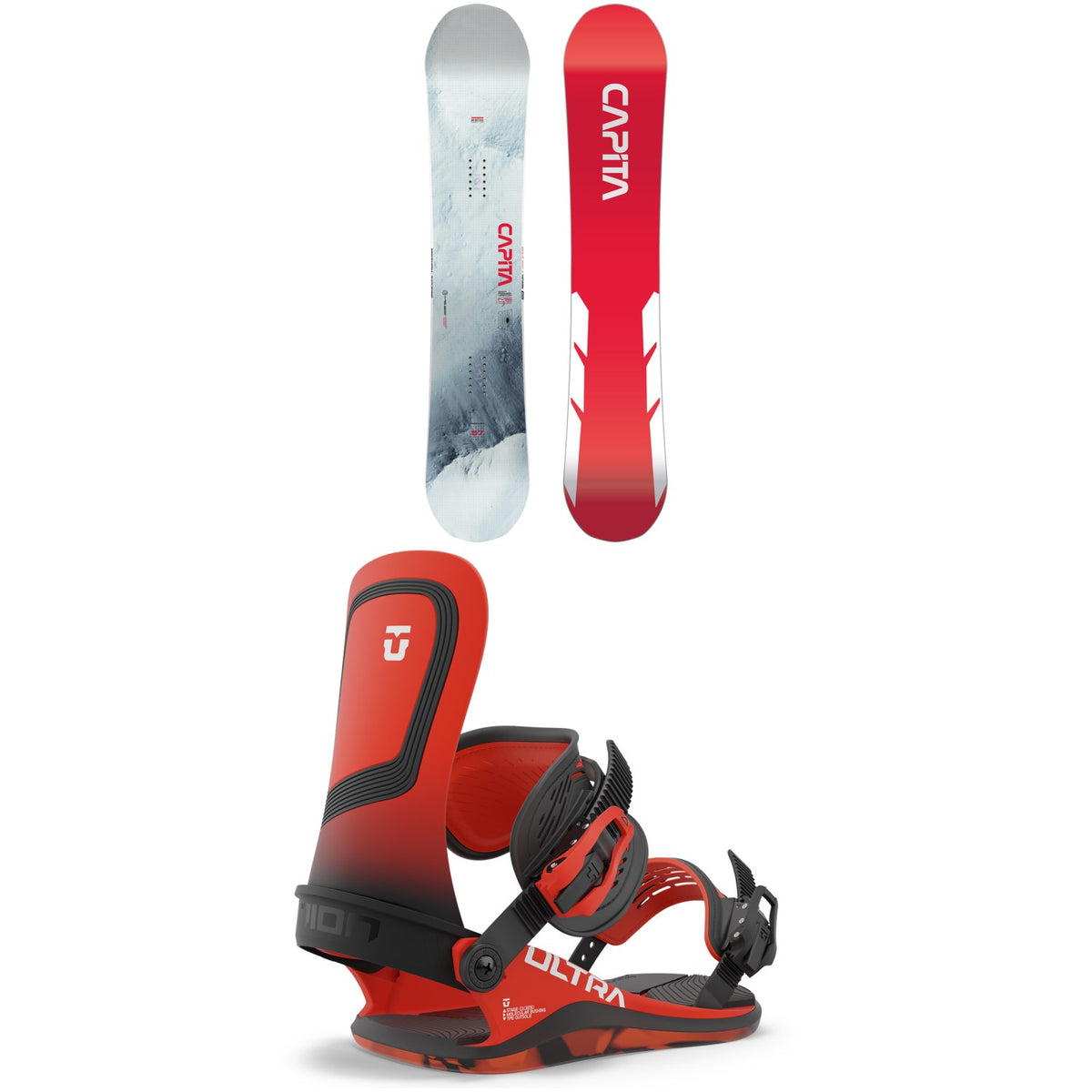 CAPiTA Mercury Snowboard + Union Ultra Snowboard Bindings 2024
