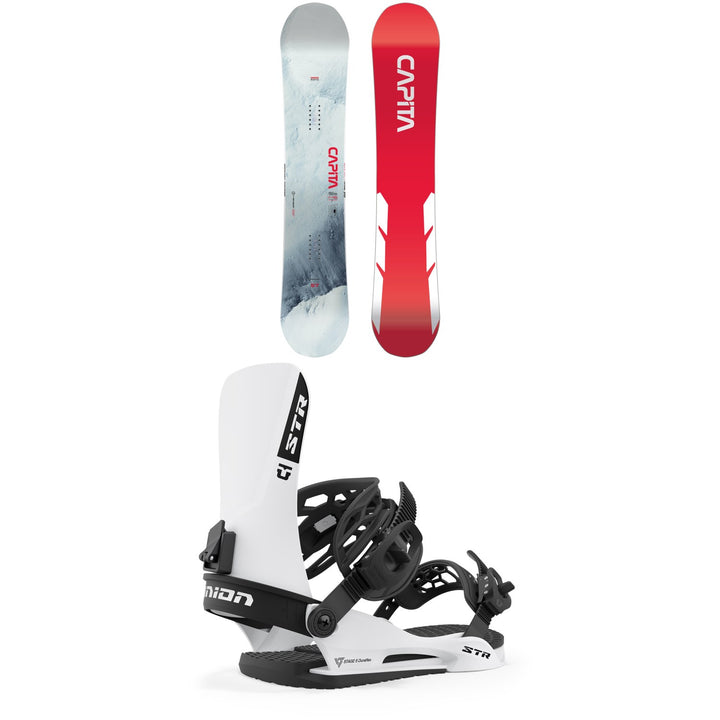 CAPiTA Mercury Snowboard + Union STR Snowboard Bindings 2024