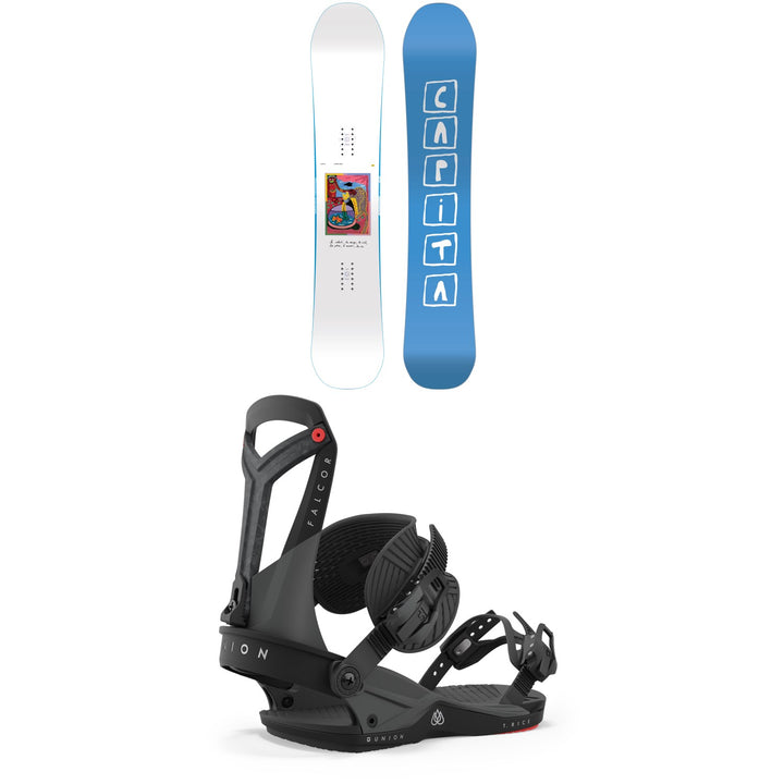 CAPiTA Aeronaut Snowboard + Union Falcor Snowboard Bindings 2024