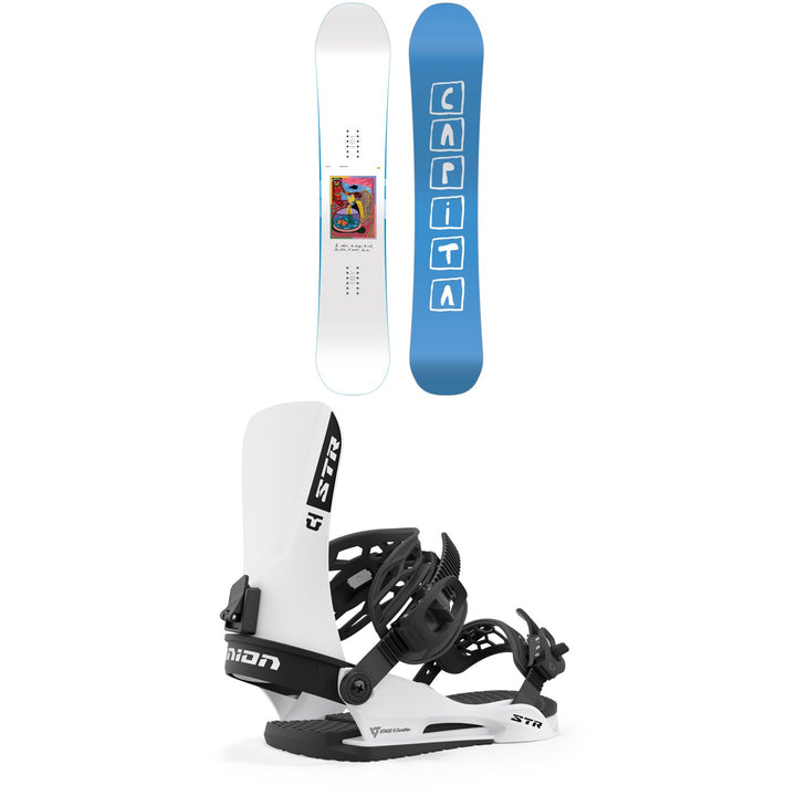 CAPiTA Aeronaut Snowboard + Union STR Snowboard Bindings 2024