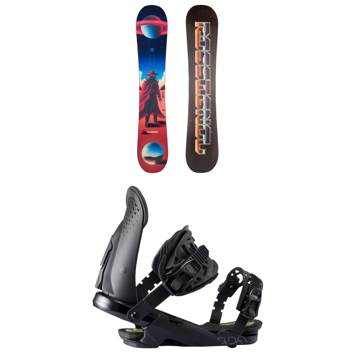 Rossignol Revenant Snowboard 2023 + Cuda Snowboard Bindings 2020