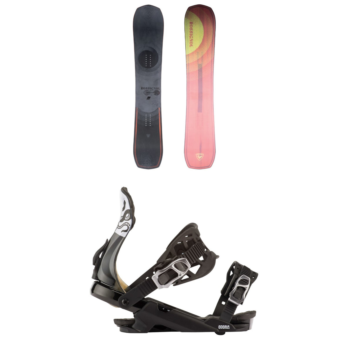 Rossignol ONE Snowboard + Rossignol Cobra Snowboard Bindings 2022