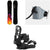 GNU Banked Country Splitboard + evo x Pomoca Pro Glide Splitboard Skins + Union Explorer Splitboard Bindings 2023