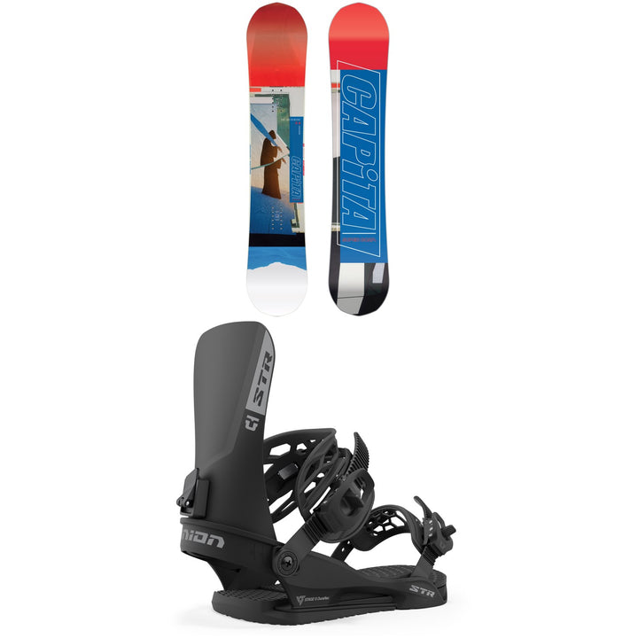 CAPiTA The Outsiders Snowboard + Union STR Snowboard Bindings 2024