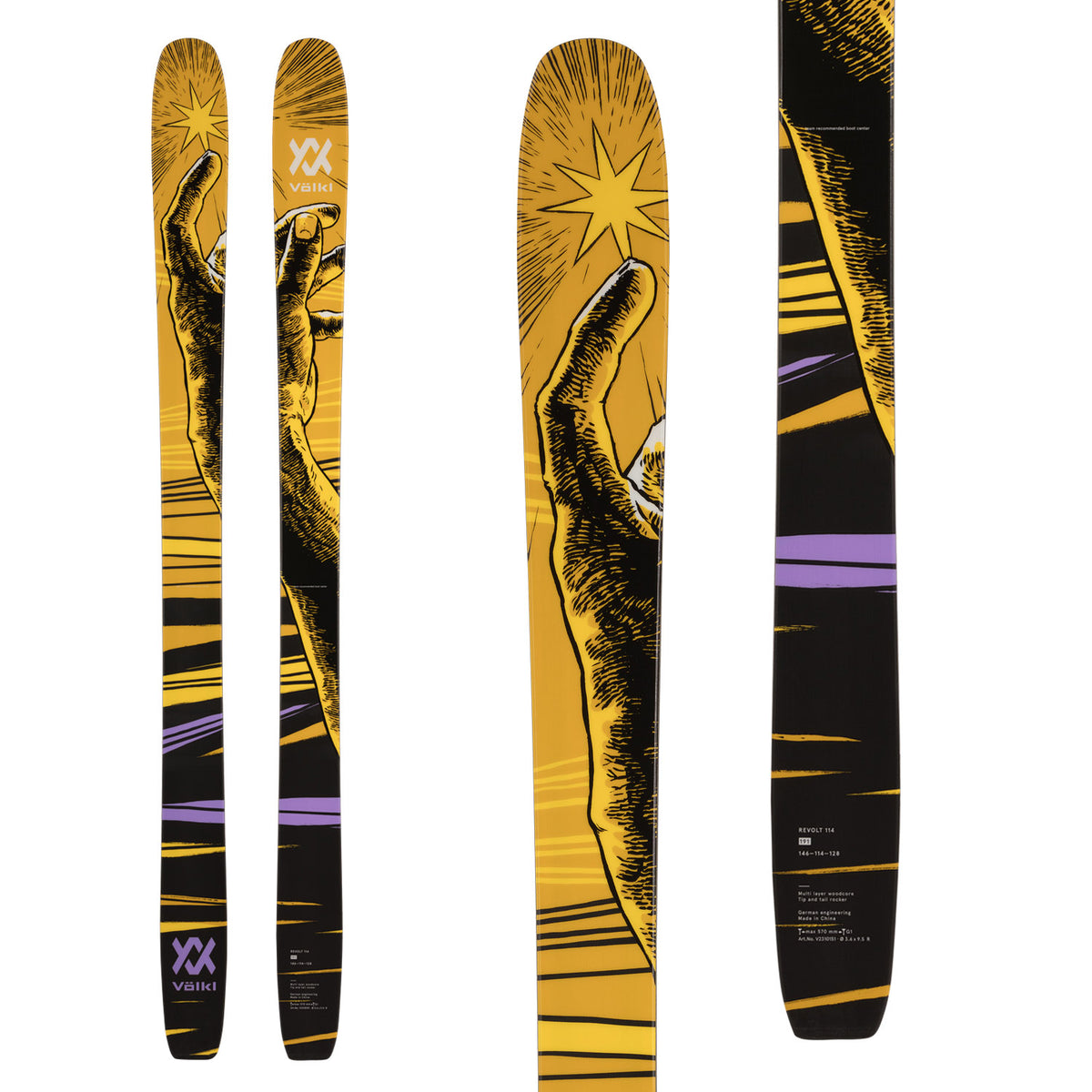 Völkl Revolt 100 Jr Skis - Kids' 2024