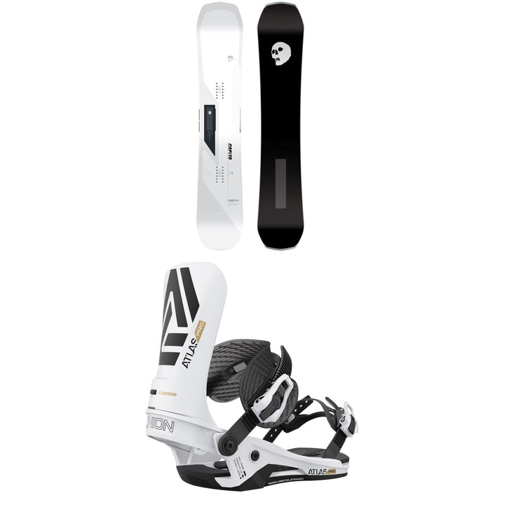 CAPiTA Mega Death Snowboard + Union Atlas Pro Snowboard Bindings 2024