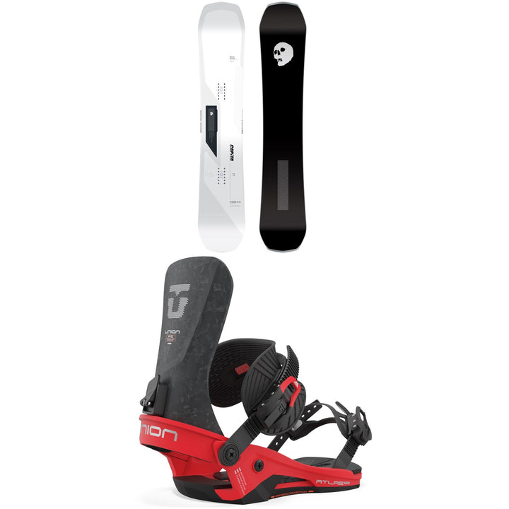 CAPiTA Mega Death Snowboard + Union Atlas FC Snowboard Bindings 2024