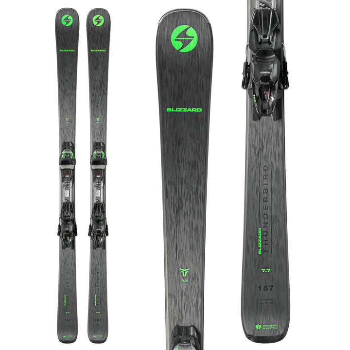 Blizzard Thunderbird SP 7.7 Skis + TPC 11 Demo Bindings 2024