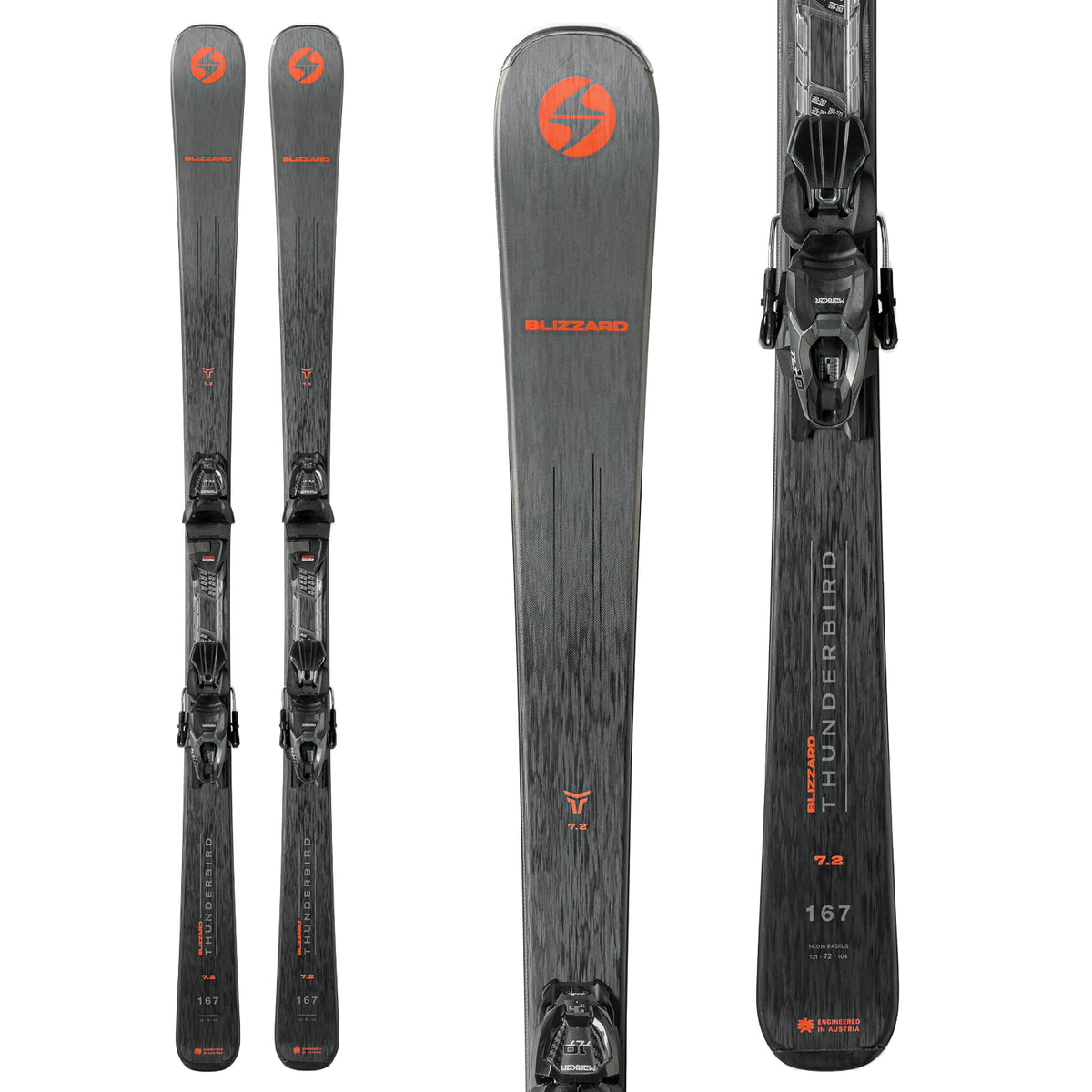 Blizzard Thunderbird SP 7.2 Skis + TLT 10 Bindings 2024
