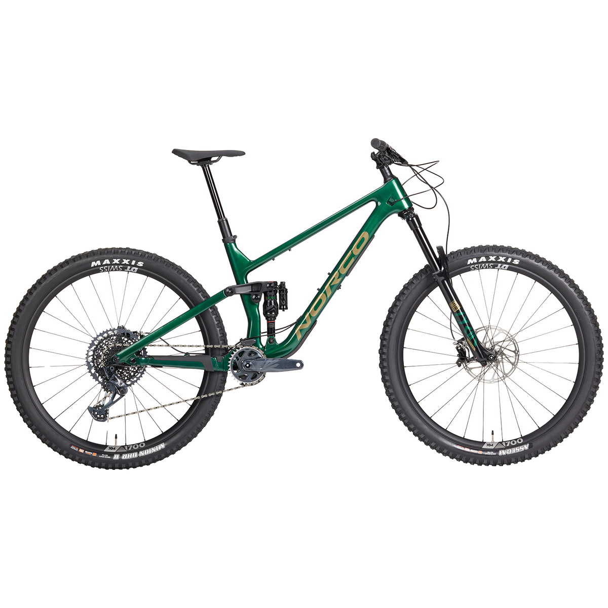 Norco Sight C1 29" Complete Mountain Bike 2023 Green/Copper