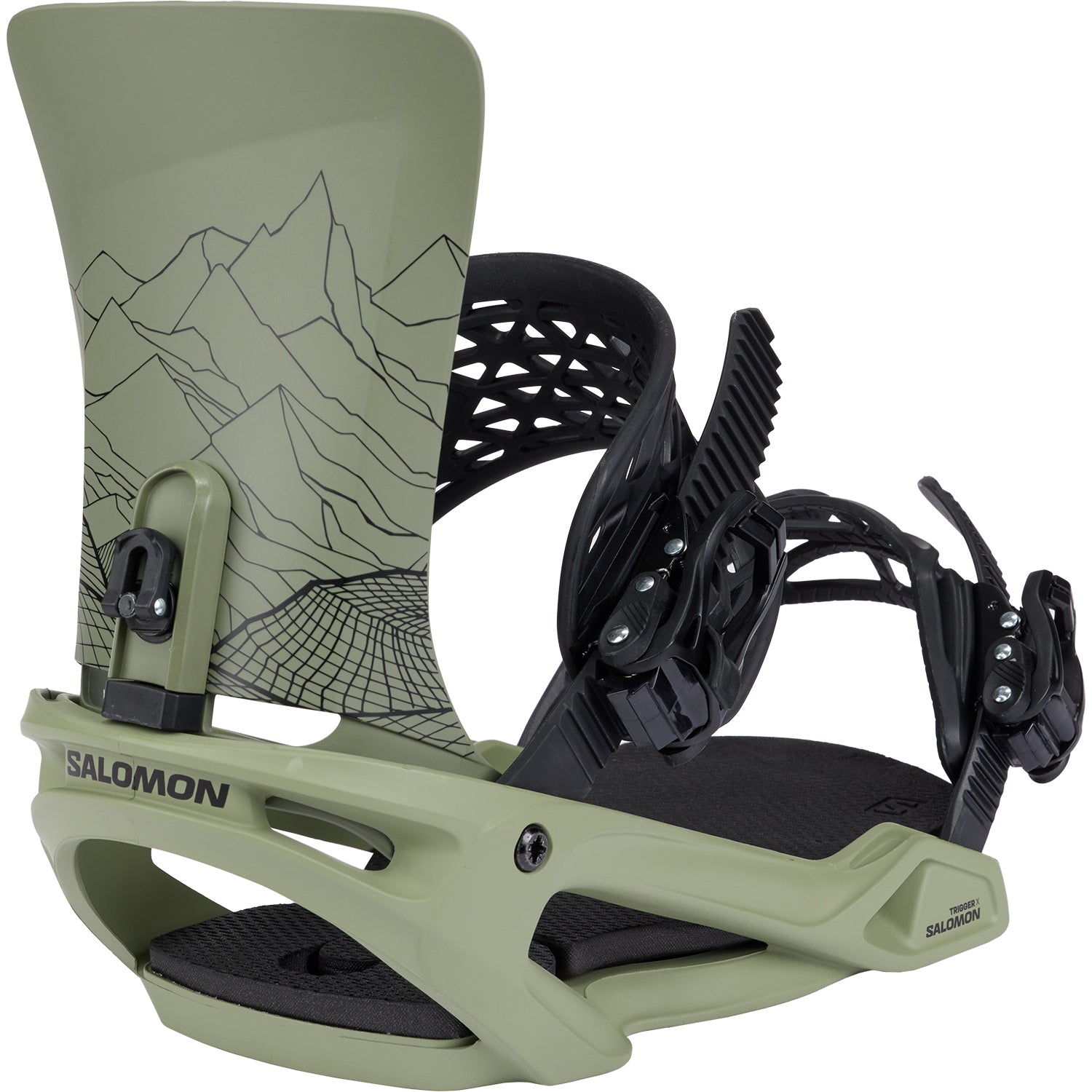 Salomon Trigger X Snowboard Bindings 2025 – evo