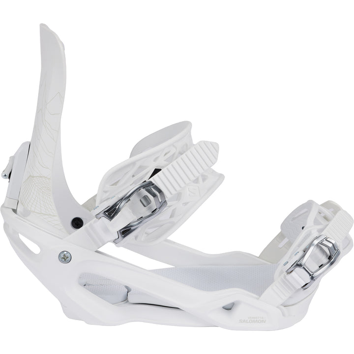 Salomon Vendetta X Snowboard Bindings - Women's 2025 White