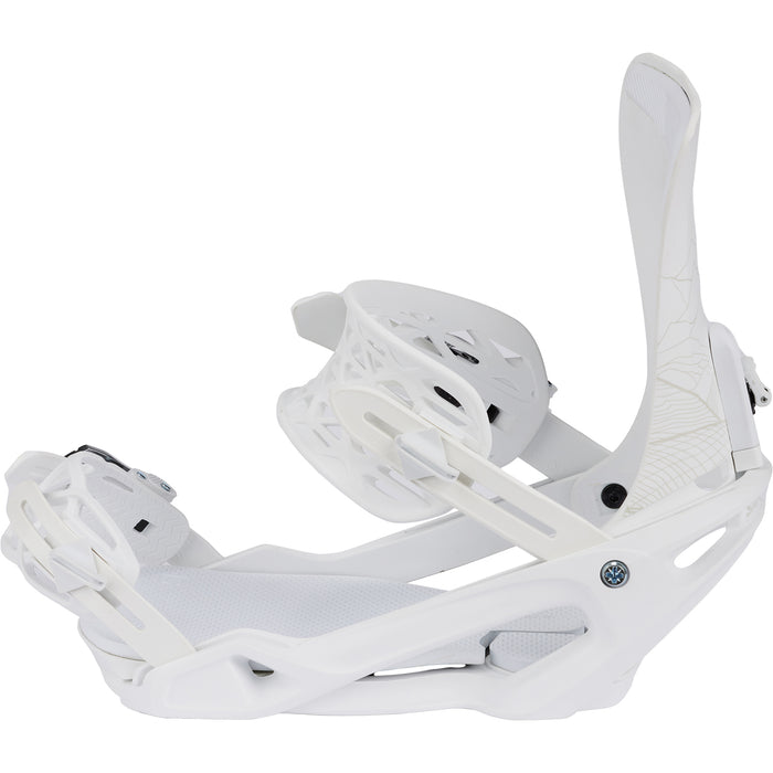 Salomon Vendetta X Snowboard Bindings - Women's 2025 White