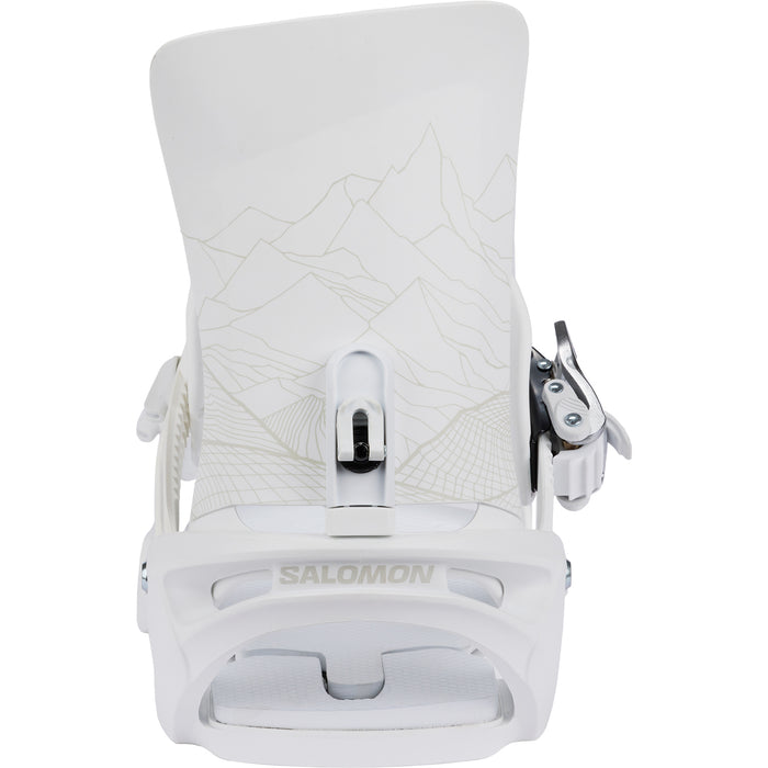 Salomon Vendetta X Snowboard Bindings - Women's 2025 White