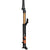 Fox Shox 34 Float Factory FIT4 Fork - 29" Shiny Black, Orange/Gloss Black
