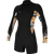 O'Neill Bahia 2/1mm Back Zip Long-Sleeve Springsuit - Women's Black/Demiflor/Demiflor