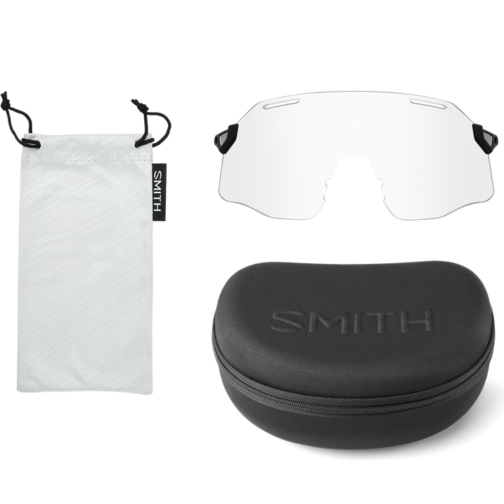 Smith Vert Sunglasses White / ChromaPop Violet Mirror