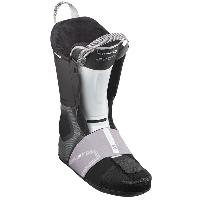 Salomon S/Pro Supra BOA 105 Ski Boots - Women's 2025 Gray Aurora/Black/Pink Gold