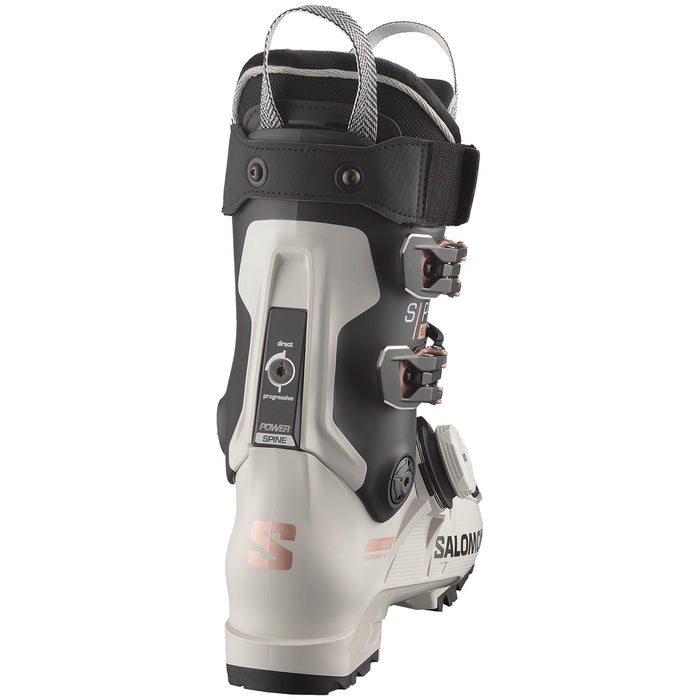 Salomon S/Pro Supra BOA 105 Ski Boots - Women's 2025 Gray Aurora/Black/Pink Gold
