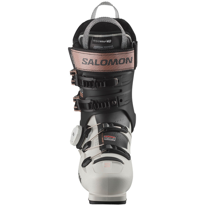Salomon S/Pro Supra BOA 105 Ski Boots - Women's 2025 Gray Aurora/Black/Pink Gold