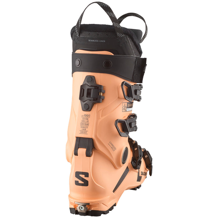 Salomon Shift Pro 110 W AT Alpine Touring Ski Boots - Women's 2024 Beach Sand/Black/White