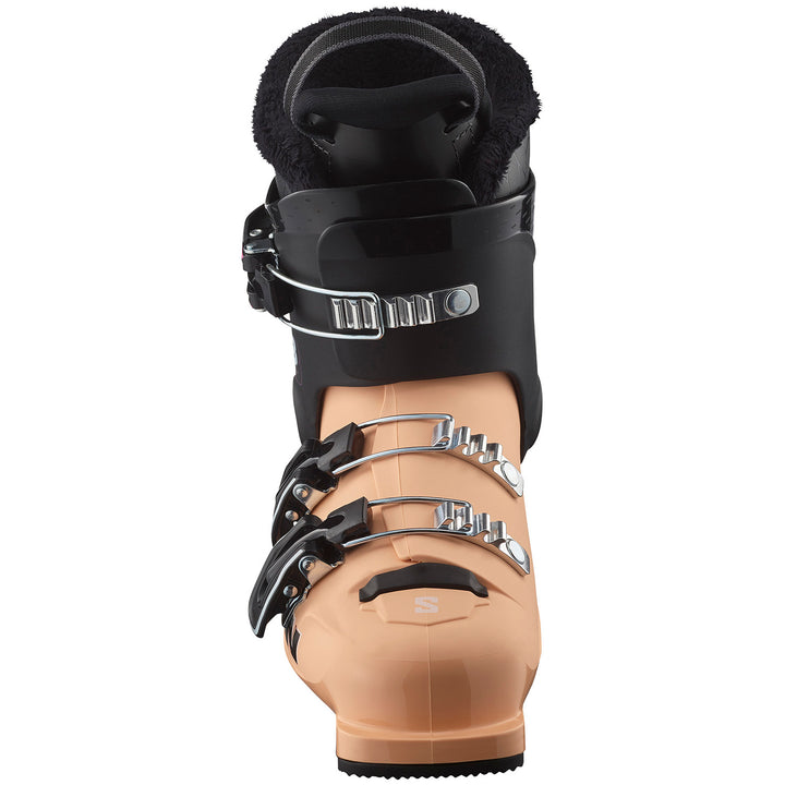 Salomon T2 RT Ski Boots - Kids' 2024 Black/Beach Sand/White