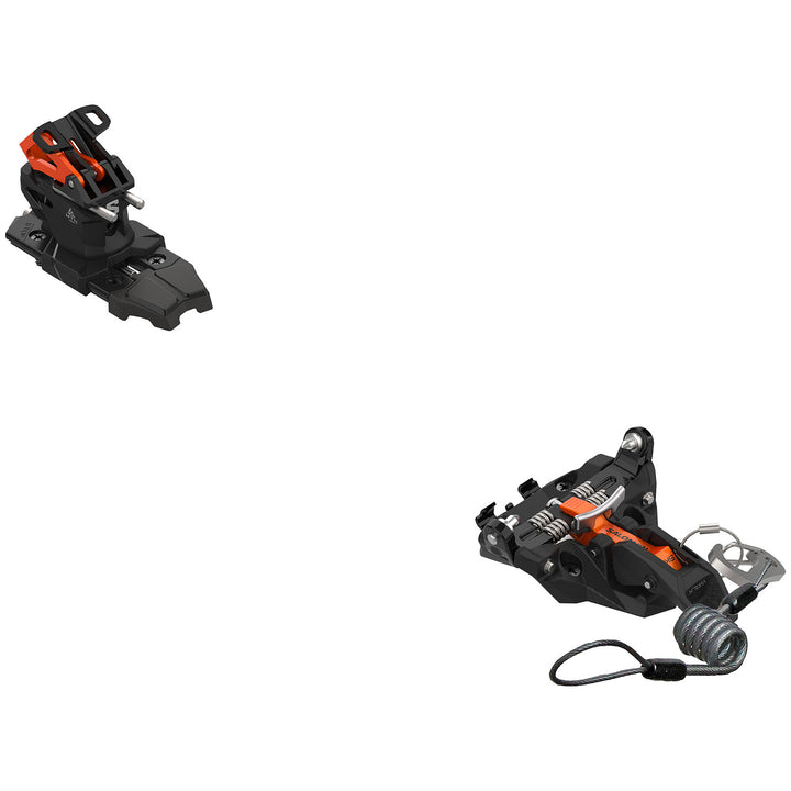 Salomon MTN Summit 12 Alpine Touring Ski Bindings w/ Leash 2027 Orange / Burnt