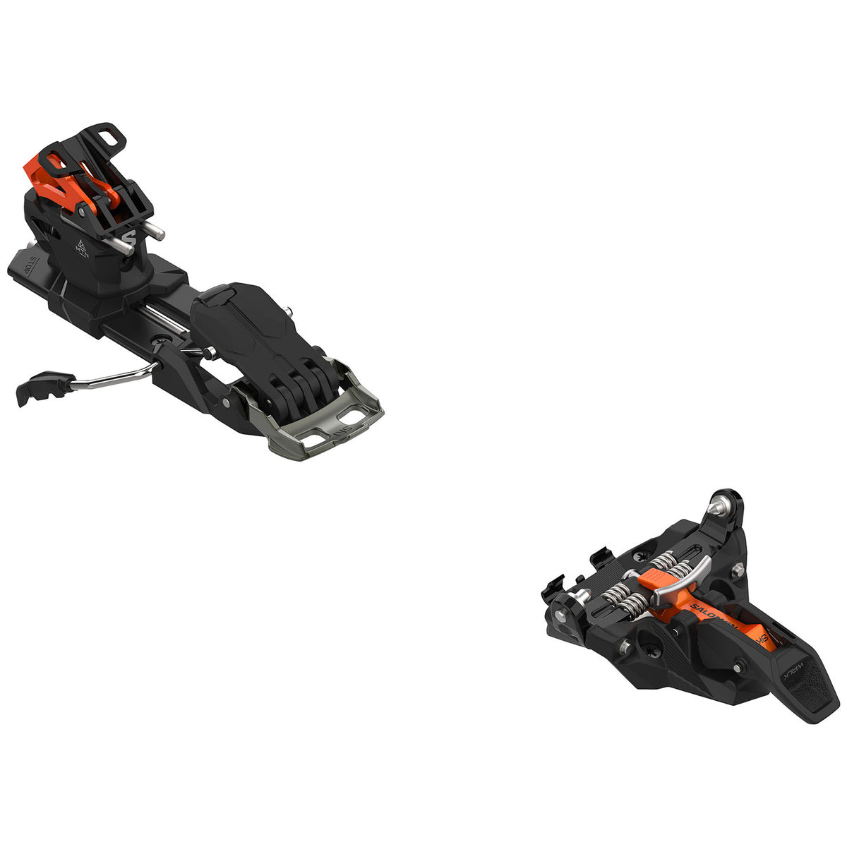 Salomon MTN Summit 12 Alpine Touring Ski Bindings w/ Brakes 2026 Orange / Burnt