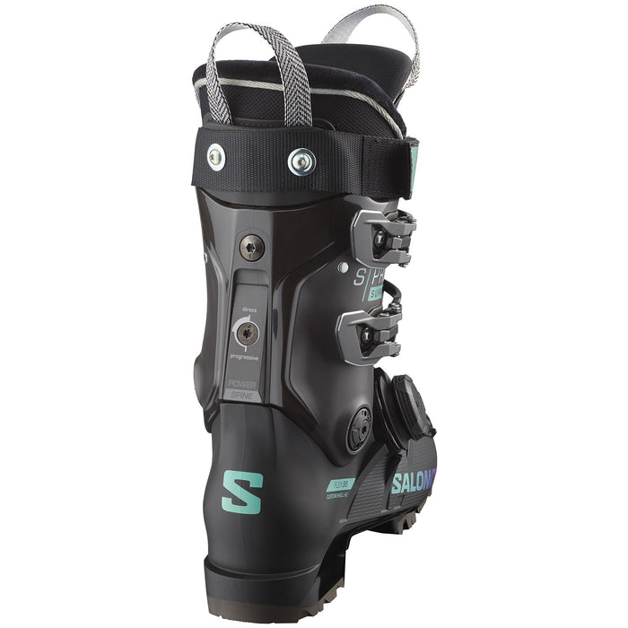 Salomon S/Pro Supra BOA 95 Ski Boots - Women's Black/Beluga/Spearmint