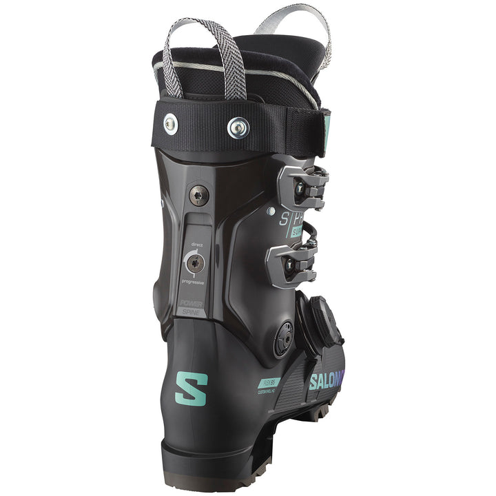 Salomon S/Pro Supra BOA 95 Ski Boots - Women's Black/Beluga/Spearmint