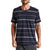 Roark Well Worn Horizon Jacquard T-Shirt - Men's Dark Navy