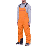 686 Hot Lap Insulated Bibs - Men's Copper Orange::Copper Orange
